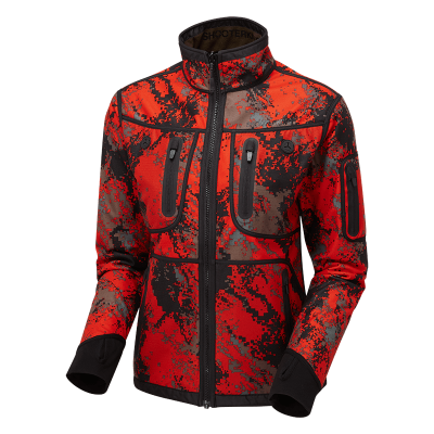 Forest Mist Red soft shell Women
