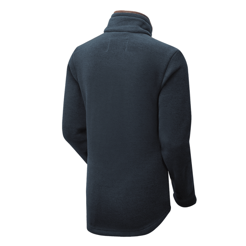 Oxford Fleece Jacket Blue Melange Women - Image 2