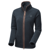 Oxford Fleece Jacket Blue Melange Women