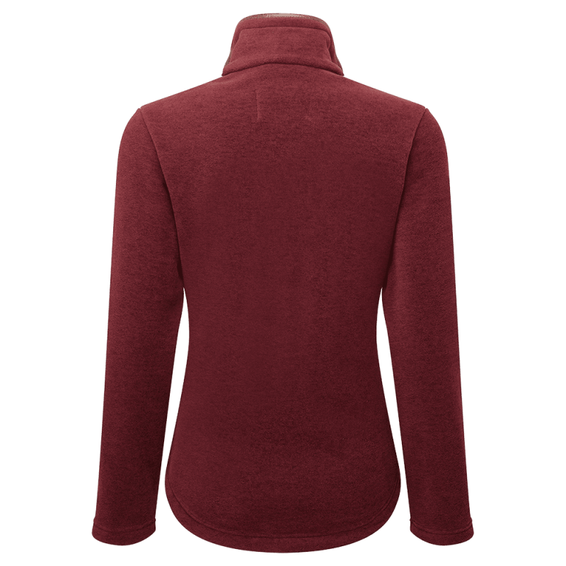 Oxford Fleece Jacket Claret Melange Women - Image 2