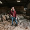 Oxford Fleece Jacket Claret Melange Women - Image 3