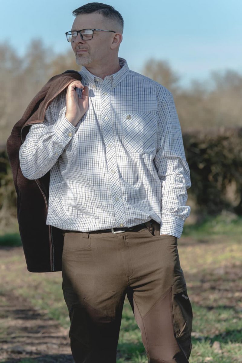 Buckley Shirt White/Green - Image 2